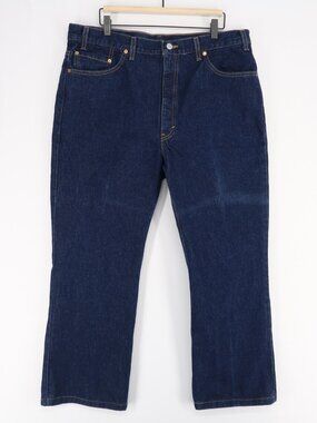 Vintage‎ Levis 517 Jeans Mens 40x30 (37x27) Blue Boot Cut USA Made Hemmed*